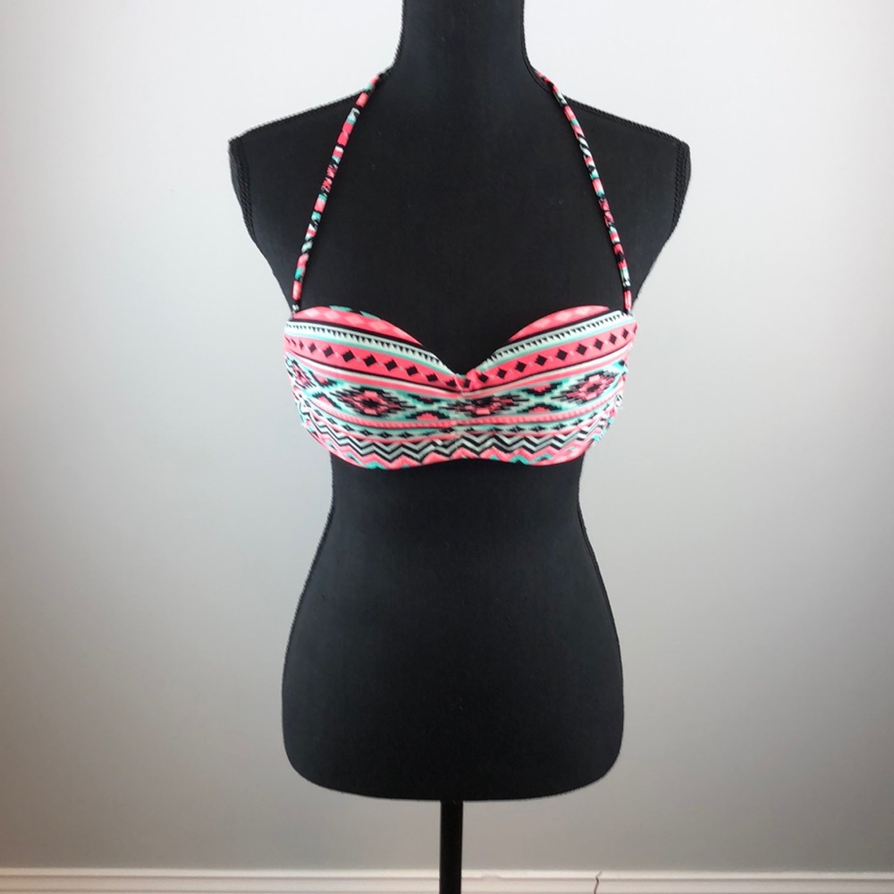 OP- Multicolor Bikini Top Size M(7-9)